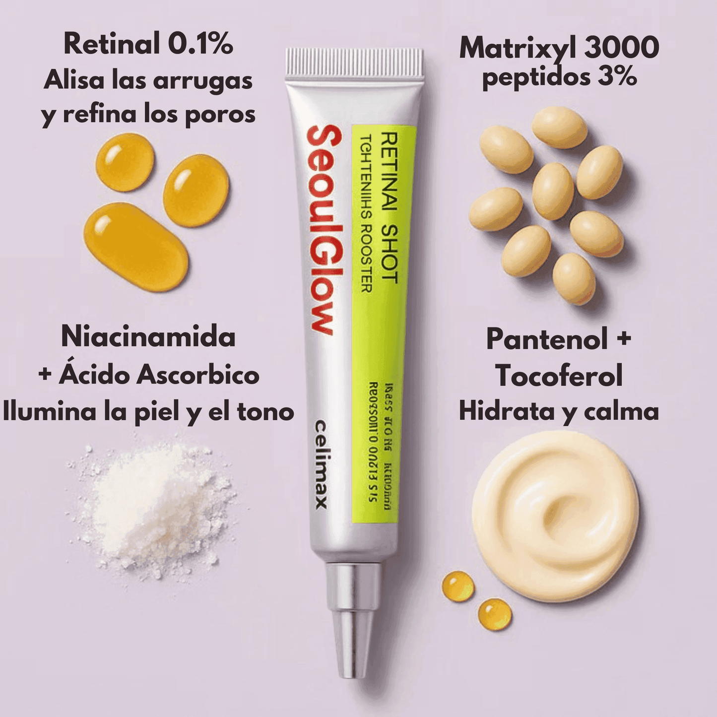OFERTA!! SeoulGlow® - Tratamiento de Retinal Profesional Celimax - SeoulGlow