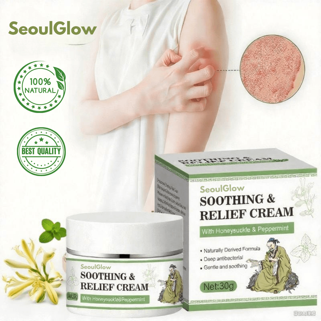 GRATIS! SeoulGlow® Crema Hidratante Anti Picores PRO – Fórmula 100% Natural - SeoulGlow