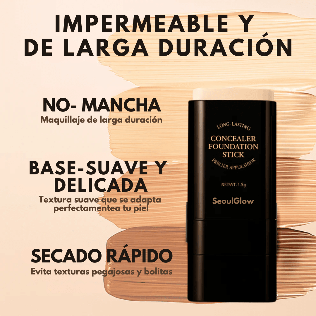 SeoulGlow® Base De Maquillaje Coreana Profesional 4en1 - SeoulGlow