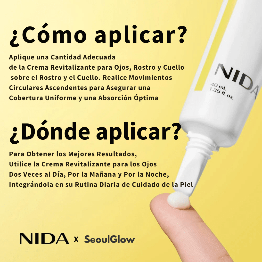 Tratamiento PRO para ojos, cara y cuello - Nida x SeoulGlow - SeoulGlow