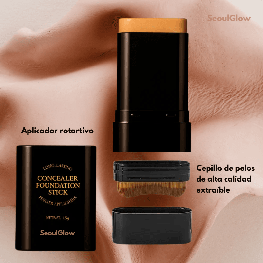 SeoulGlow® Base De Maquillaje Coreana Profesional 4en1 - SeoulGlow