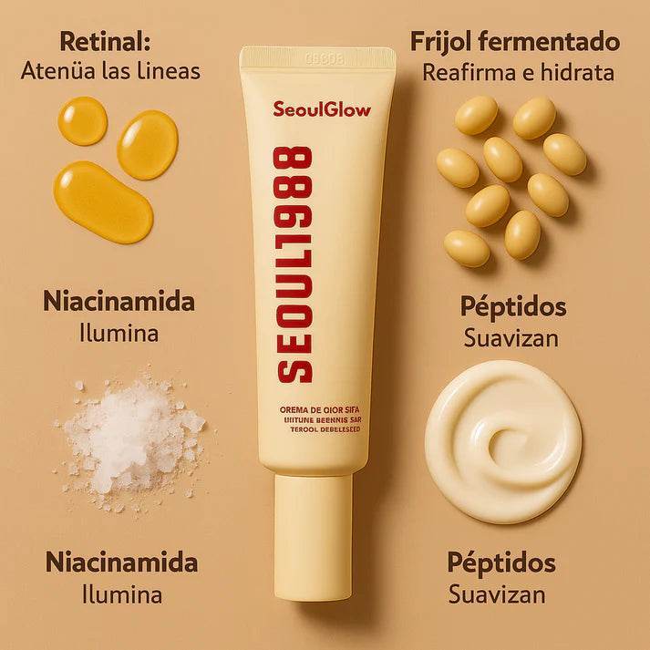 OFERTA!! SeoulGlow® - Tratamiento Facial con 4% Retinal Liposomado OFERTA! SeoulGlow® - Tratamiento Facial con 4% Retinal Liposomado - SeoulGlow