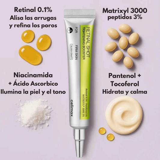 Crema facial Rejuvenecedora de Retinal Celimax