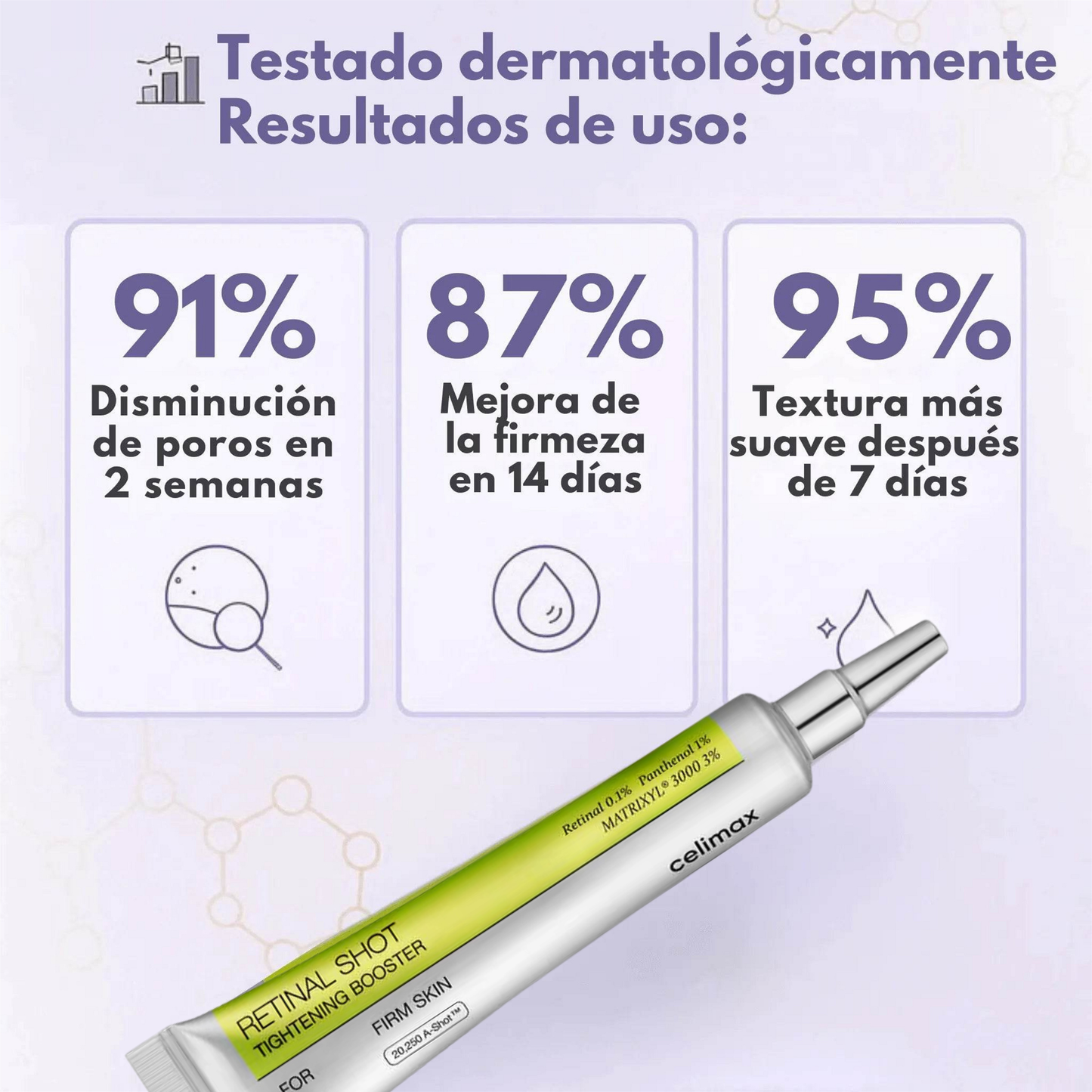 Crema facial Rejuvenecedora de Retinal Celimax