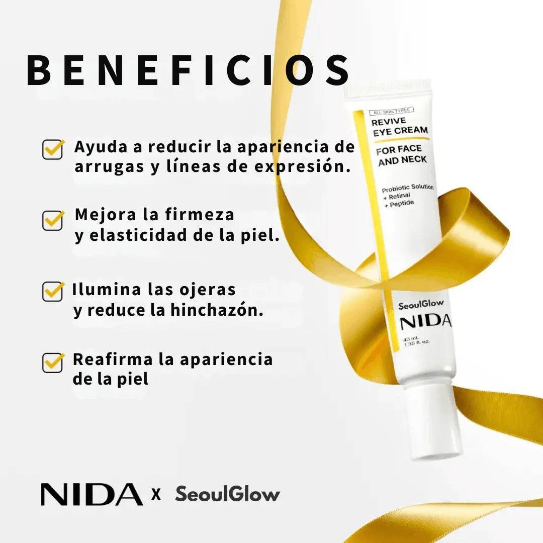 Tratamiento PRO para ojos, cara y cuello - Nida x SeoulGlow - SeoulGlow