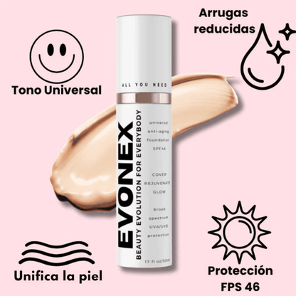 Base de Maquillaje 4en1 Anti-Edad Evonex - SeoulGlow