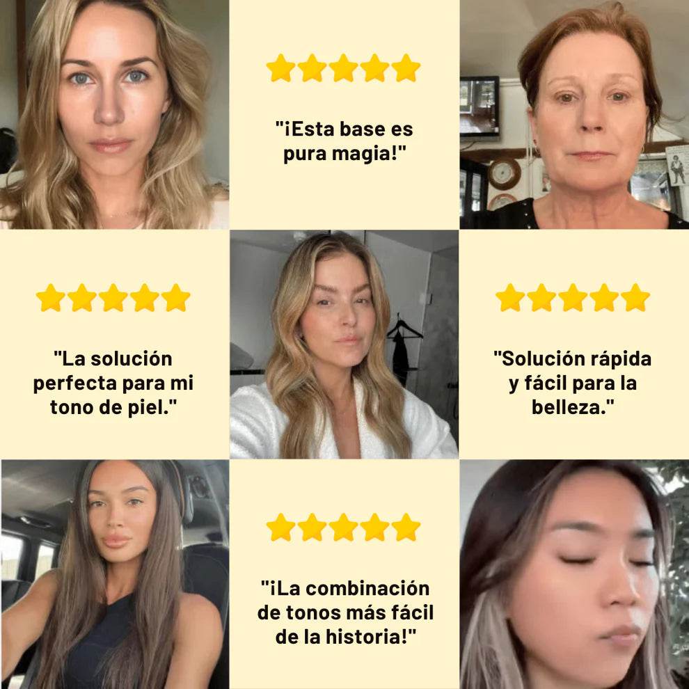 Base de Maquillaje Antiedad con SPF 50 – Se Adapta a tu Tono de Piel - SeoulGlow