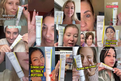 Crema Profesional para ojos, cara y cuello - Nida x SeoulGlow